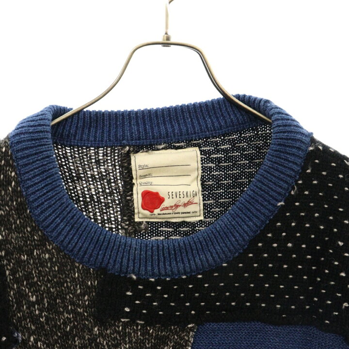 楽天市場】SEVESKIG(セヴシグ) サイズ:M 19AW HANDMADE PATCWORK 