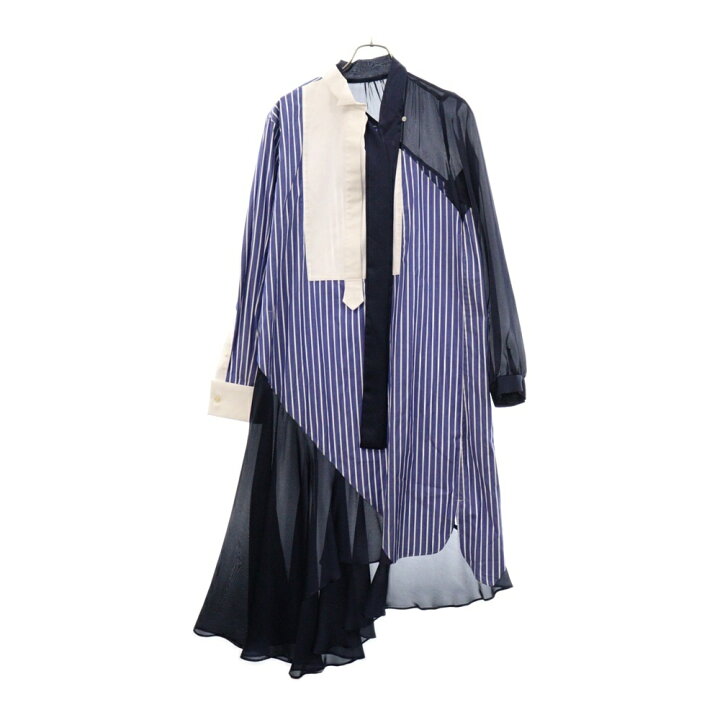 楽天市場】Sacai(サカイ) サイズ:3 21SS コットンポプリン 切替 