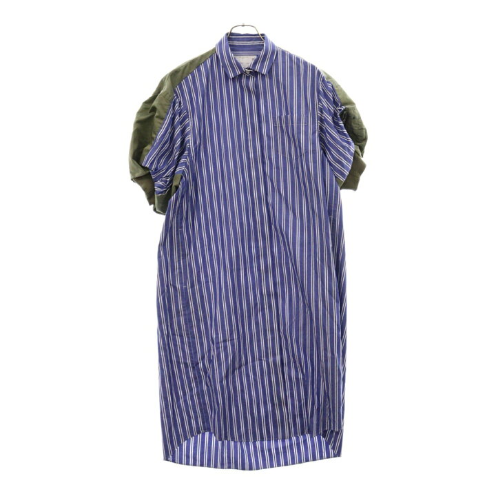 楽天市場】Sacai(サカイ) サイズ:2 22SS Nylon Twill Mix Dress  