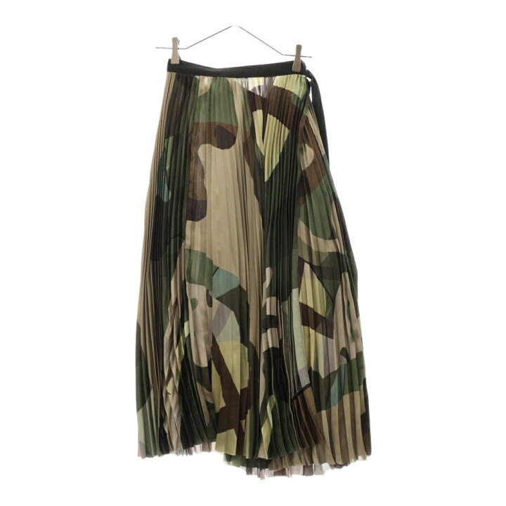 楽天市場】Sacai(サカイ) サイズ:2 21AW × KAWS Print Satin Skirt 