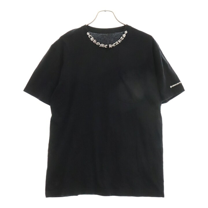 楽天市場】CHROME HEARTS(クロムハーツ) サイズ:L NECK LOGO S/S TEE  