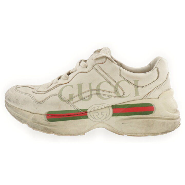 楽天市場】GUCCI(グッチ) サイズ:7 GGロゴ ローカット ダッド 