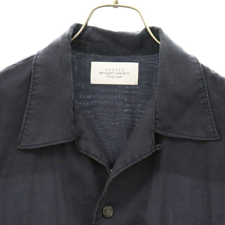 楽天市場】UNUSED(アンユーズド) サイズ:3 SHORT SLEEVE OPEN COLLAR 