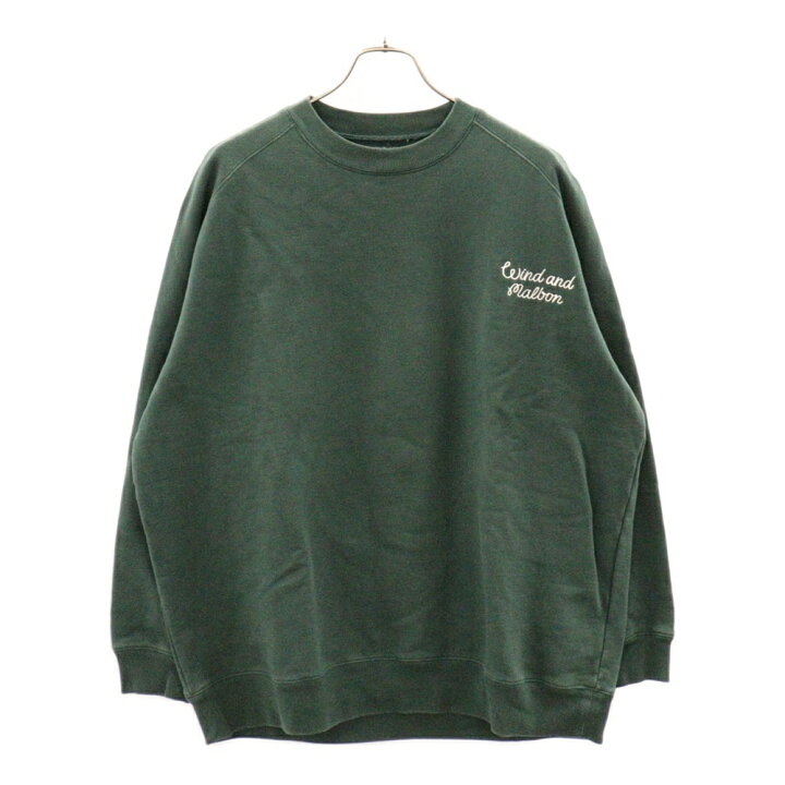 楽天市場】WIND AND SEA(ウィンダンシー) サイズ:M × MALBON CREW NECK 