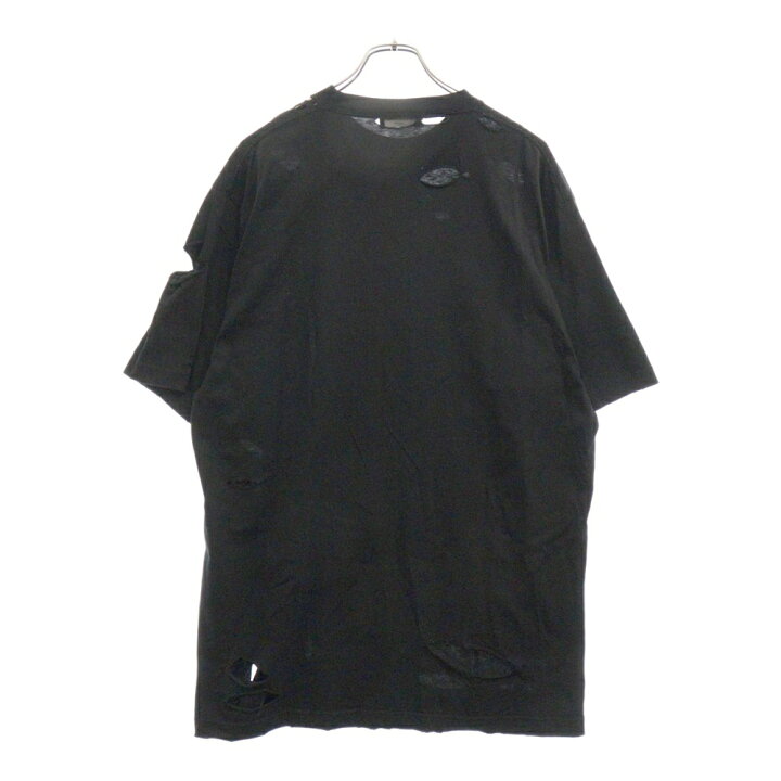 BALENCIAGA バレンシアガ 21SS 活かせ デストロイ加工ロゴプリント 