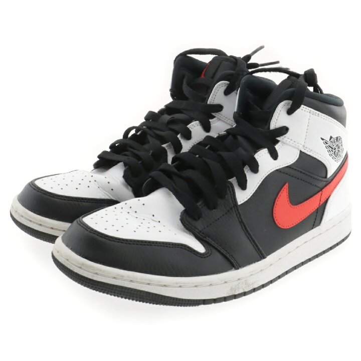 楽天市場】NIKE(ナイキ) サイズ:26.0cm AIR JORDAN 1 MID BLACK/CHILE  