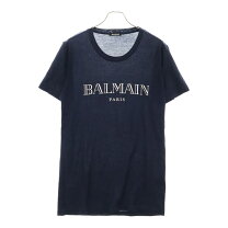 楽天市場】バルマン Tシャツ（カラーネイビー）（メンズファッション 