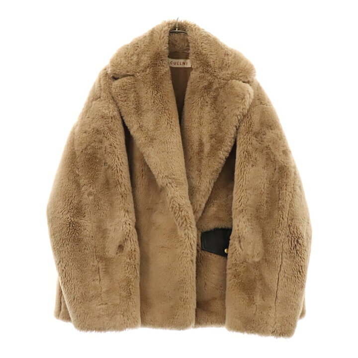 楽天市場】CULLNI(クルニ) サイズ:2 20AW ECO Fur Coat エコ フェイク 