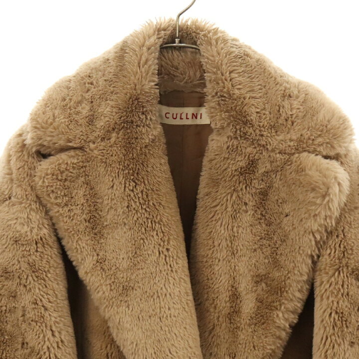 楽天市場】CULLNI(クルニ) サイズ:2 20AW ECO Fur Coat エコ フェイク  