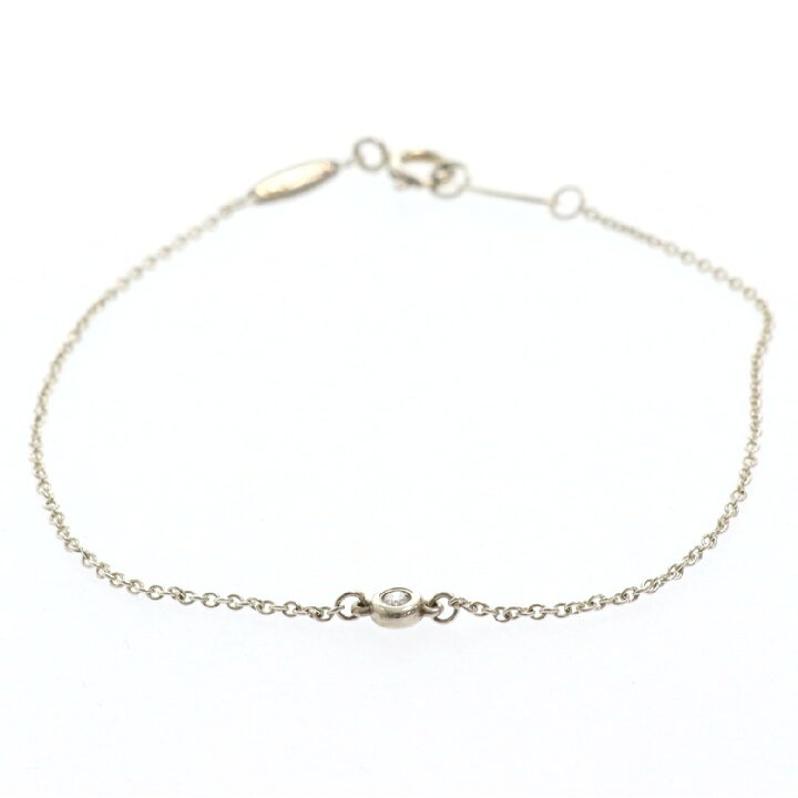 楽天市場】TIFFANY&Co(ティファニー) バイザヤード 1Pダイヤ 0.03ct 