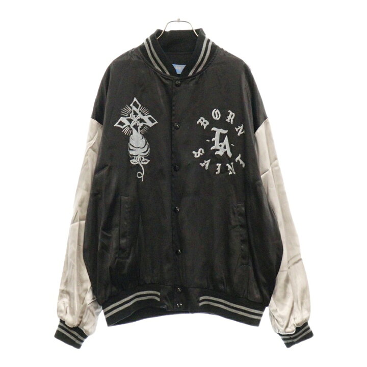 Saint Michael 22AW 刺繡ジャケット ブラック