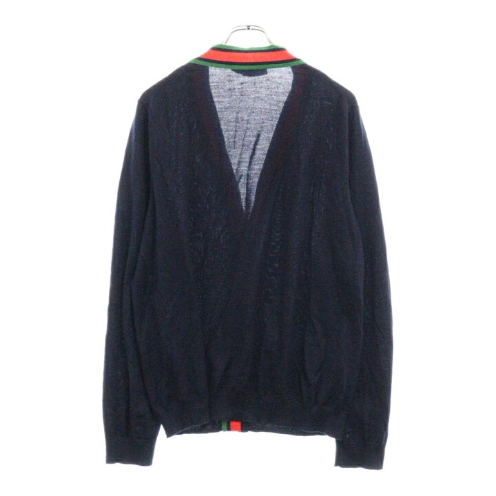 楽天市場】GUCCI(グッチ) サイズ:XL シェリーライン Vネック薄手 