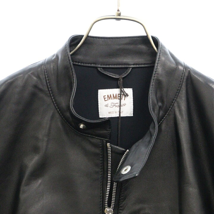 楽天市場】EMMETI (エンメティ) サイズ:48 ラムレザー ストレッチ 