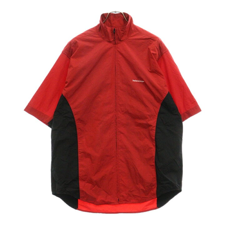 楽天市場】BALENCIAGA(バレンシアガ) サイズ:46 ジップアップ半袖 
