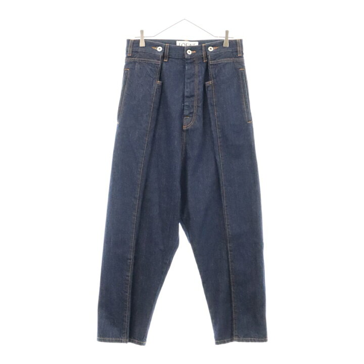 楽天市場】LOEWE(ロエベ) サイズ:46 Side Adjuster Cropped Wide Denim 