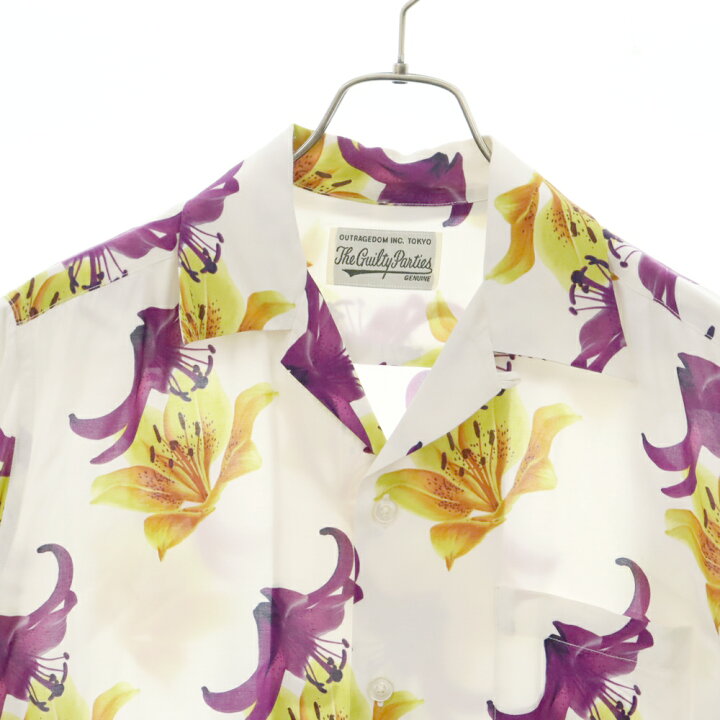 WACKO MARIA ワコマリア 20SS HAWAIIAN SHIRT アロハシャツ 百合柄  
