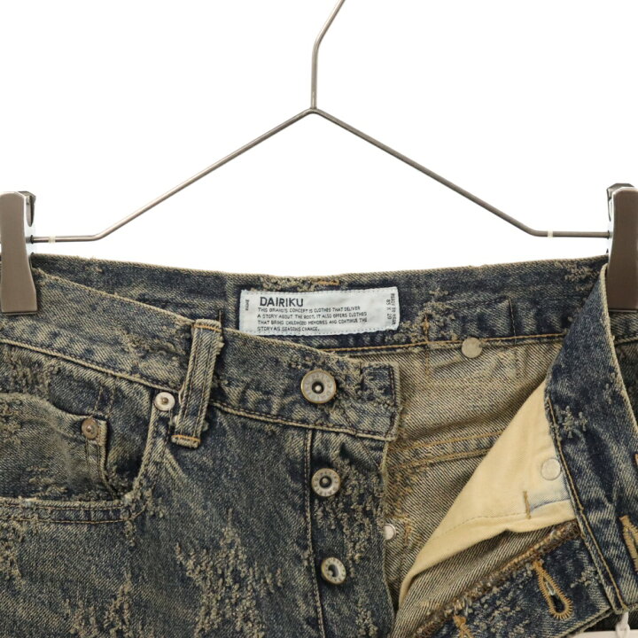 楽天市場】DAIRIKU(ダイリク) サイズ:29 24SS Star Flare Denim Pants 