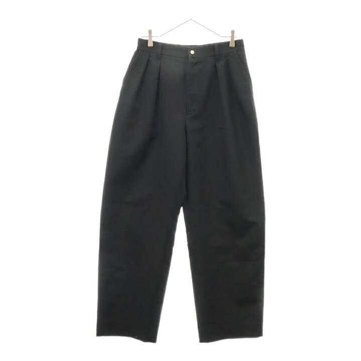 楽天市場】CULLNI(クルニ) サイズ:1 22AW 2 Tuck Wide Pants With Long 