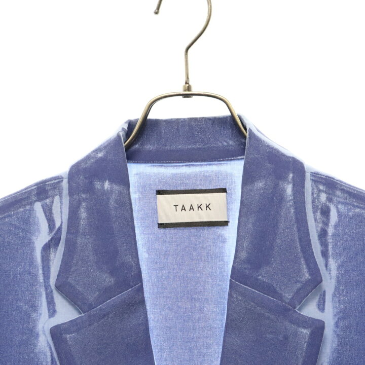 楽天市場】TAAKK(ターク) サイズ:3 22SS LEATHER LIKE JACKET レーザー 