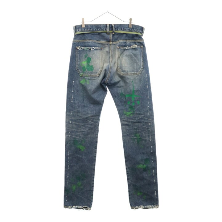 楽天市場】cvtvlist(カタリスト) サイズ:1 Painted Denim Pants H05151 