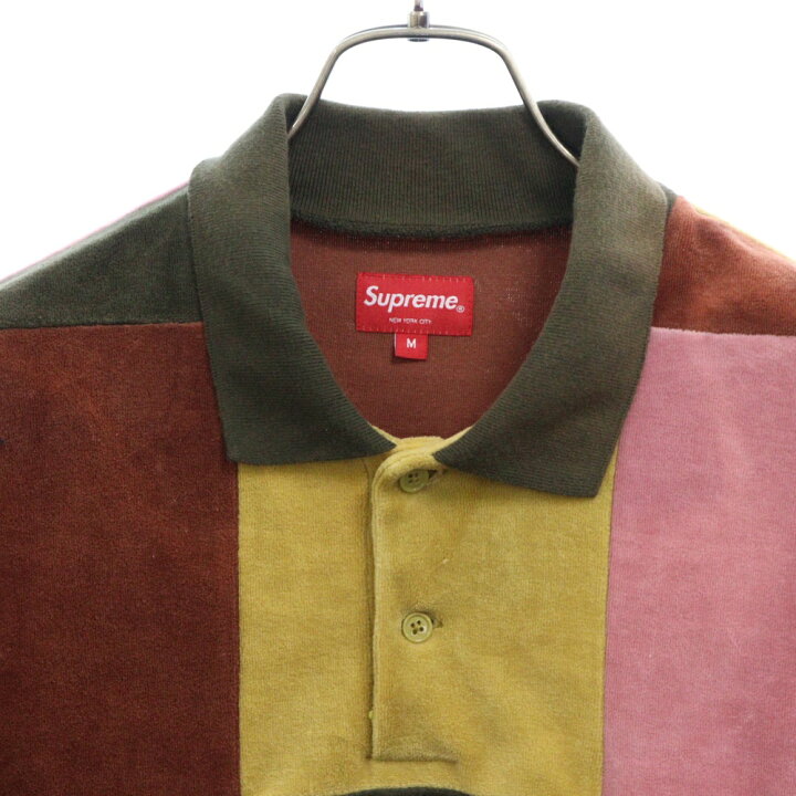 楽天市場】SUPREME(シュプリーム) サイズ:M 20AW Patchwork Velour L/S 