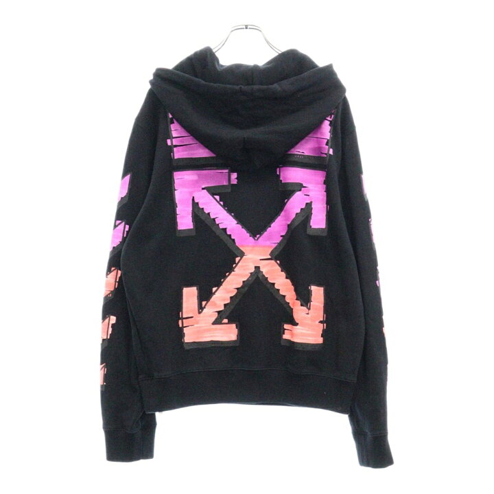 楽天市場】OFF-WHITE(オフホワイト) サイズ:L MARKER SLIM HOODIE  