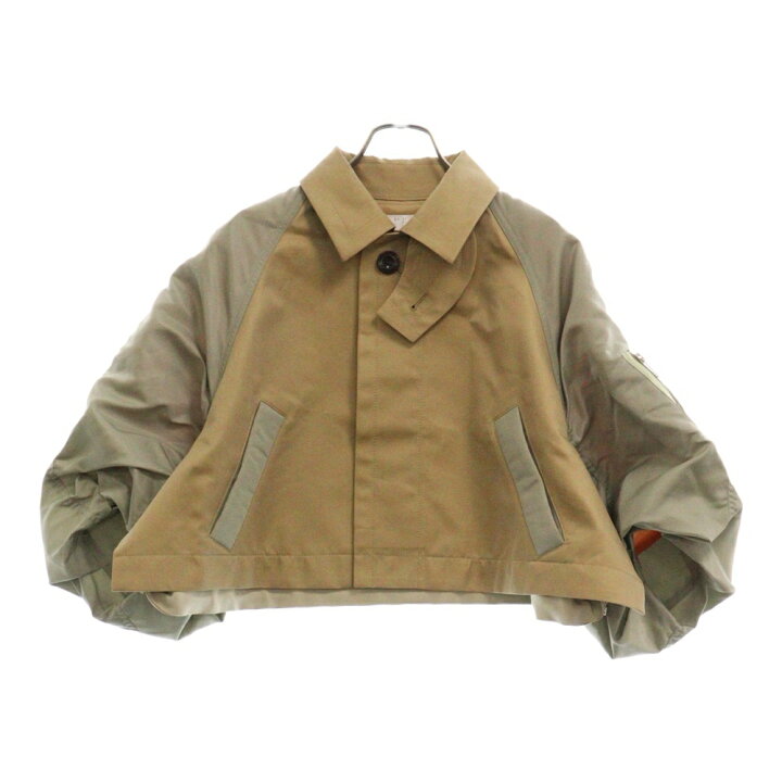 楽天市場】Sacai(サカイ) サイズ:1 Cotton Gabardine x Nylon Twill 