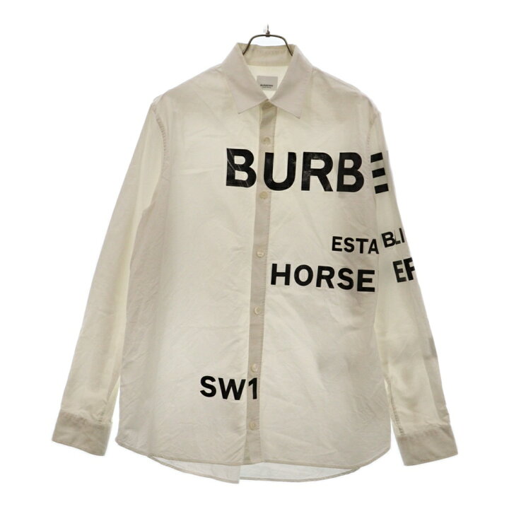 楽天市場】BURBERRY(バーバリー) サイズ:M ロゴプリント ホース 