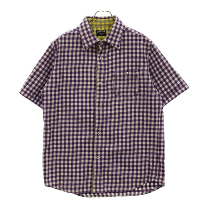 楽天市場】STUSSY(ステューシー) サイズ:XL コットン チェック柄 半袖 