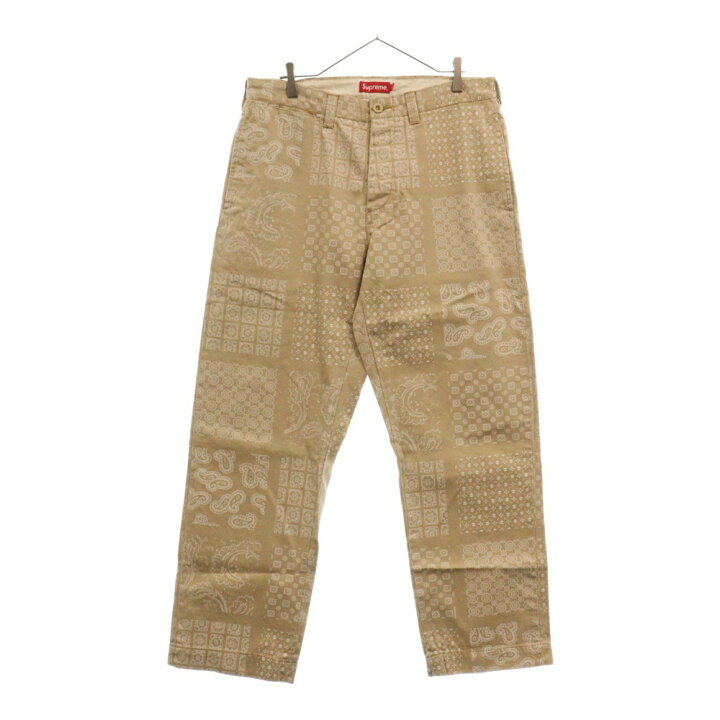 楽天市場】SUPREME(シュプリーム) サイズ:32 20SS Paisley Grid Chino 