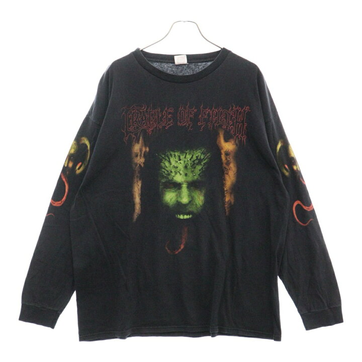 楽天市場】VINTAGE(ヴィンテージ) 90s CRADLE OF FILTH L/S TEE 