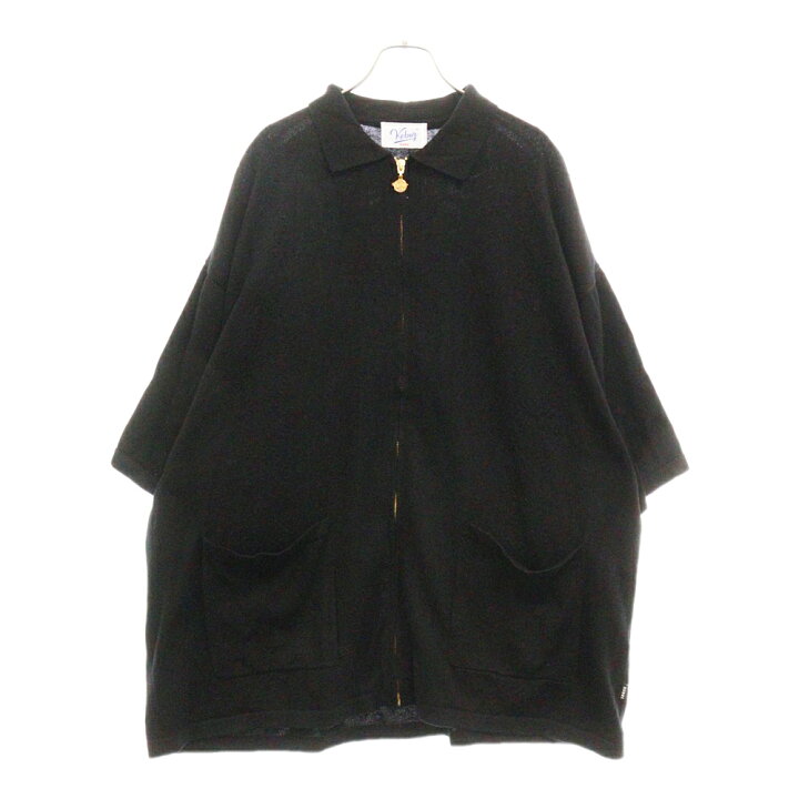 楽天市場】KEBOZ(ケボズ) サイズ:XL BALL KNIT ZIP UP SHIRT フロント 