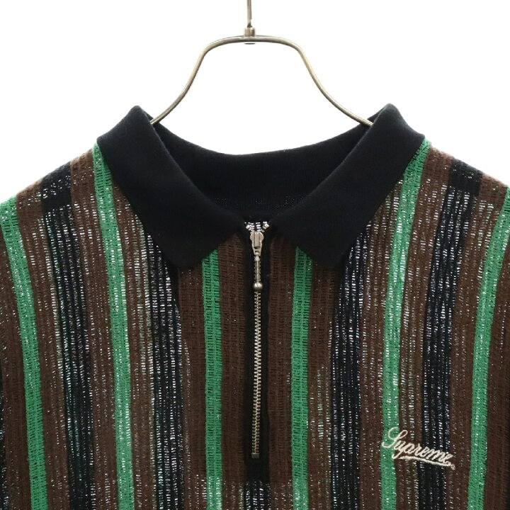 楽天市場】SUPREME(シュプリーム) サイズ:L 22SS Open Knit Stripe Zip 