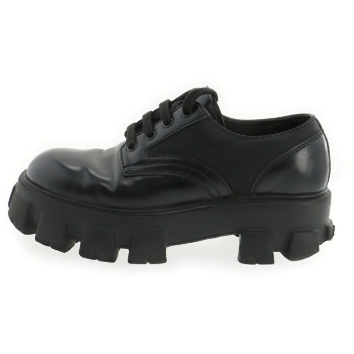 楽天市場】PRADA(プラダ) サイズ:6 1/2 MONOLITH Re-nylon LACE-UP  
