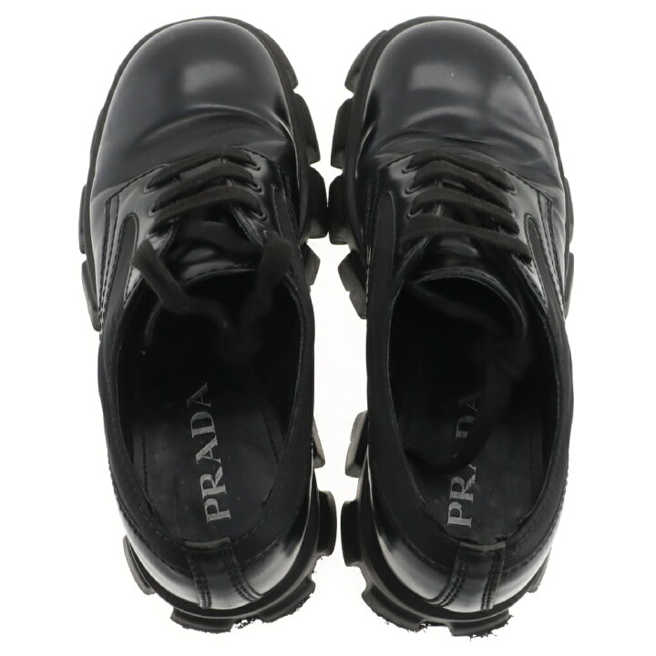 楽天市場】PRADA(プラダ) サイズ:6 1/2 MONOLITH Re-nylon LACE-UP 