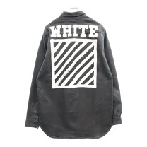 楽天市場】off−white オフホワイト デニムシャツの通販 