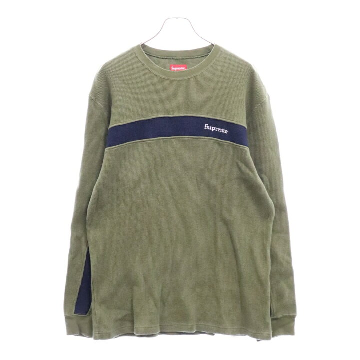 楽天市場】SUPREME(シュプリーム) サイズ:M 18AW Panel Stripe Waffle 