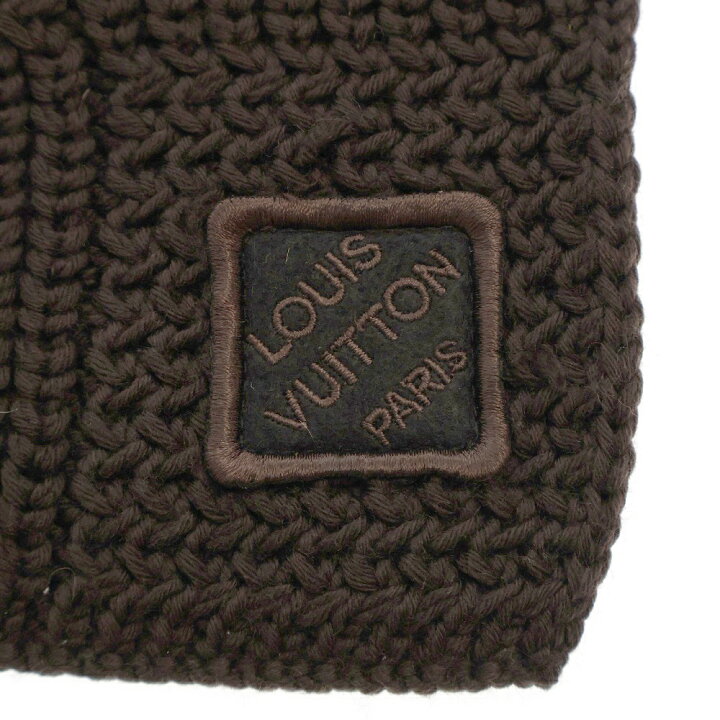 楽天市場】LOUIS VUITTON(ルイヴィトン) ダミエ柄 ウール ロゴパッチ 