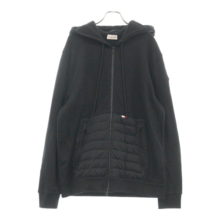 楽天市場】MONCLER(モンクレール) サイズ:XL Quilted Pocket Hoodie 