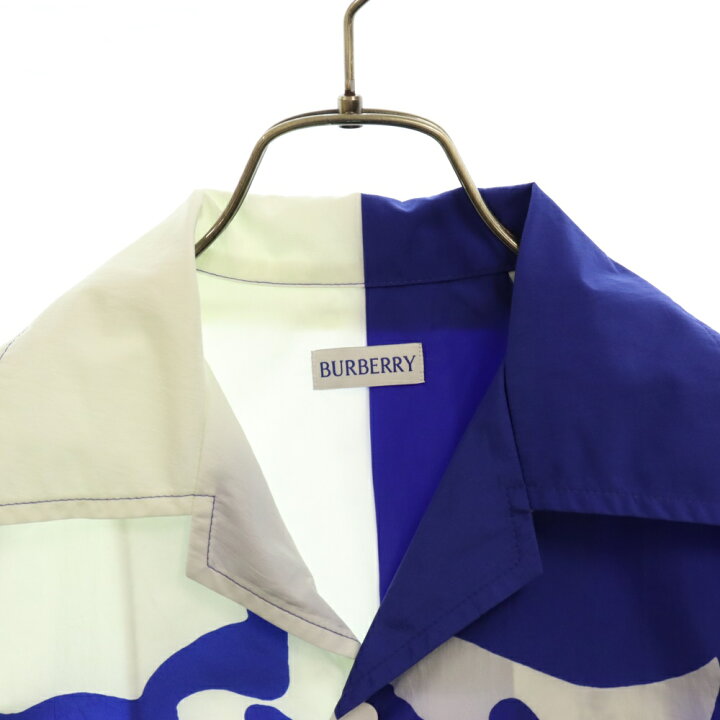 楽天市場】BURBERRY(バーバリー) サイズ:M EKD 総柄ナイロン半袖シャツ 