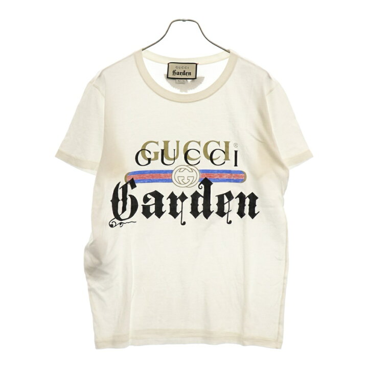 楽天市場】GUCCI(グッチ) サイズ:XS ×GARDEN ガーデン ロゴプリント 