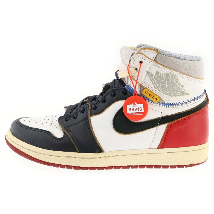楽天市場】NIKE(ナイキ) サイズ:25.0cm ×UNION AIR JORDAN 1 RETRO HI  