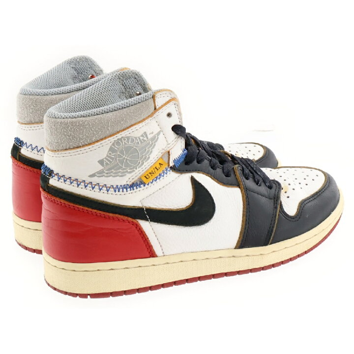 楽天市場】NIKE(ナイキ) サイズ:25.0cm ×UNION AIR JORDAN 1 RETRO HI  