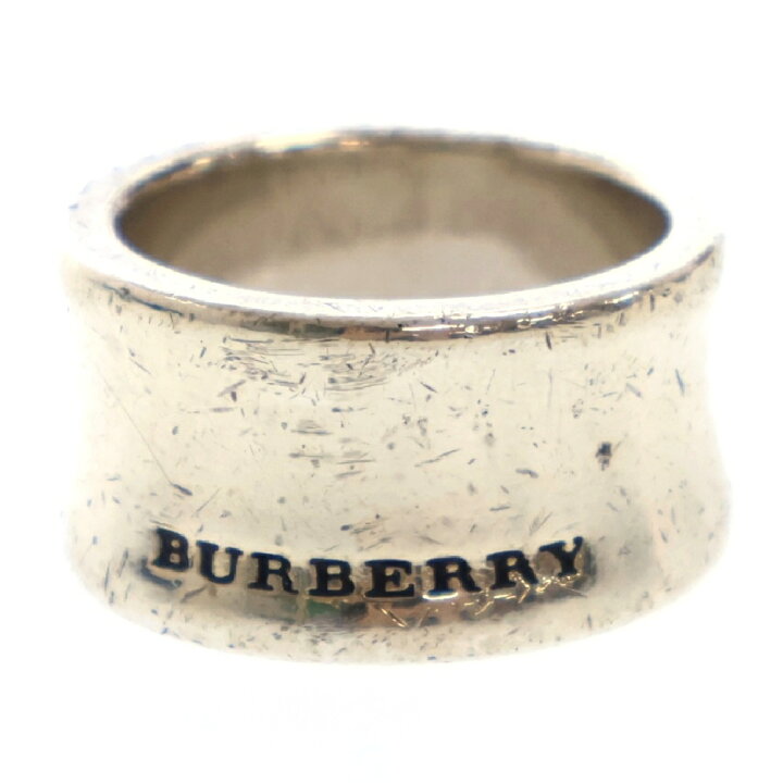 楽天市場】BURBERRY(バーバリー) サイズ:11.0号 ロゴデザイン リング 