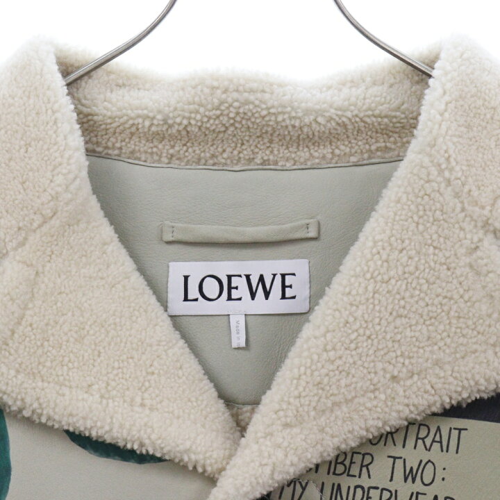 楽天市場】LOEWE(ロエベ) サイズ:M RARE Joe Brainard Shearling Coat 