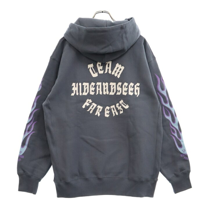 楽天市場】HIDE AND SEEK(ハイドアンドシーク) サイズ:XL FLAME HOODED 
