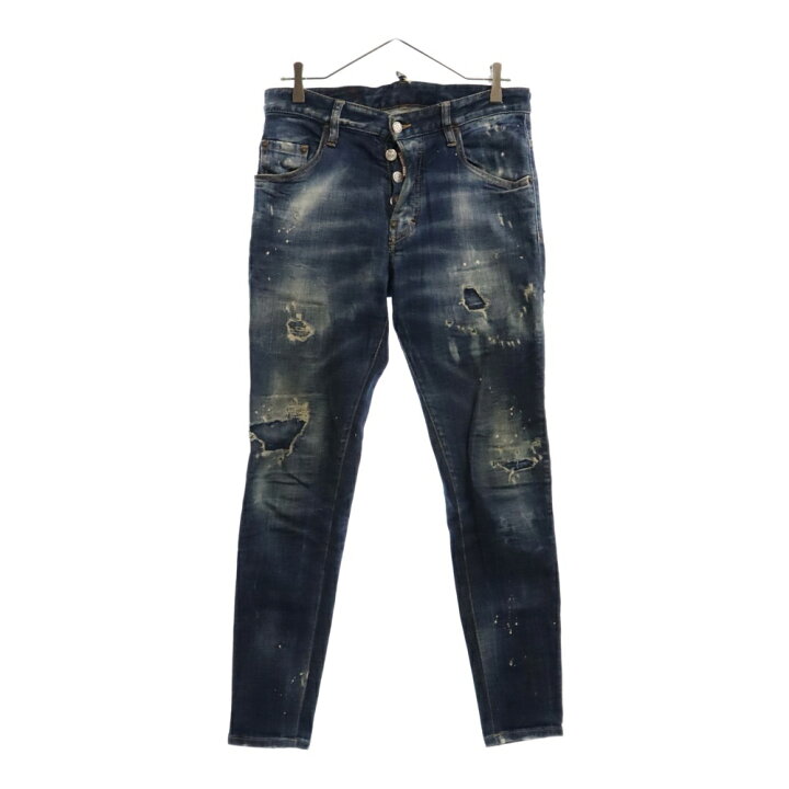 楽天市場】DSQUARED2(ディースクエアード) サイズ:44 20AW Skater Jean  