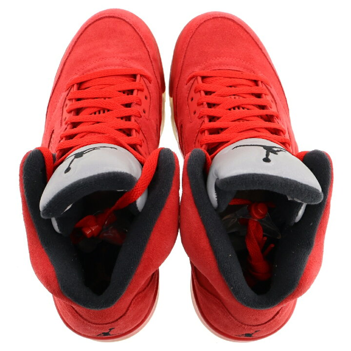 楽天市場】NIKE(ナイキ) サイズ:27.5cm AIR JORDAN 5 RETRO RED SUEDE 