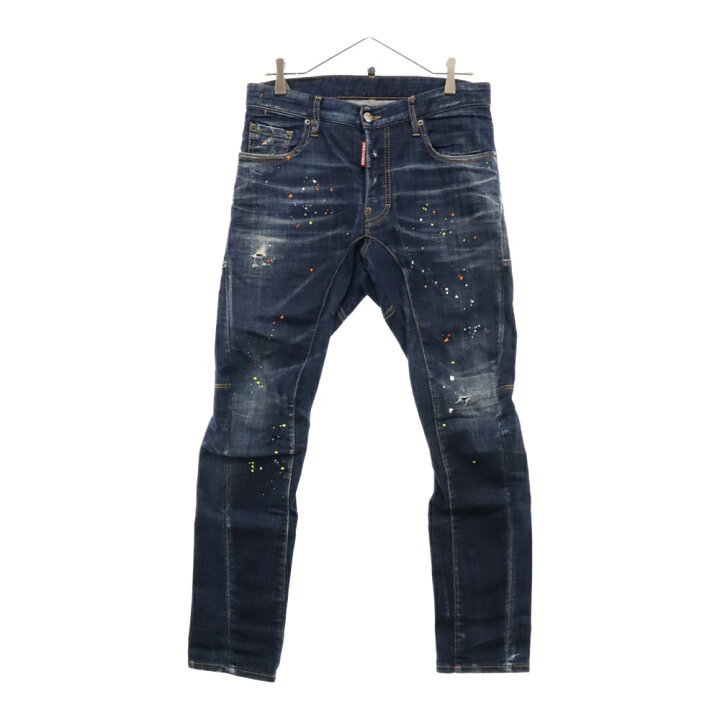 楽天市場】DSQUARED2(ディースクエアード) サイズ:44 23SS TIDY BIKER 