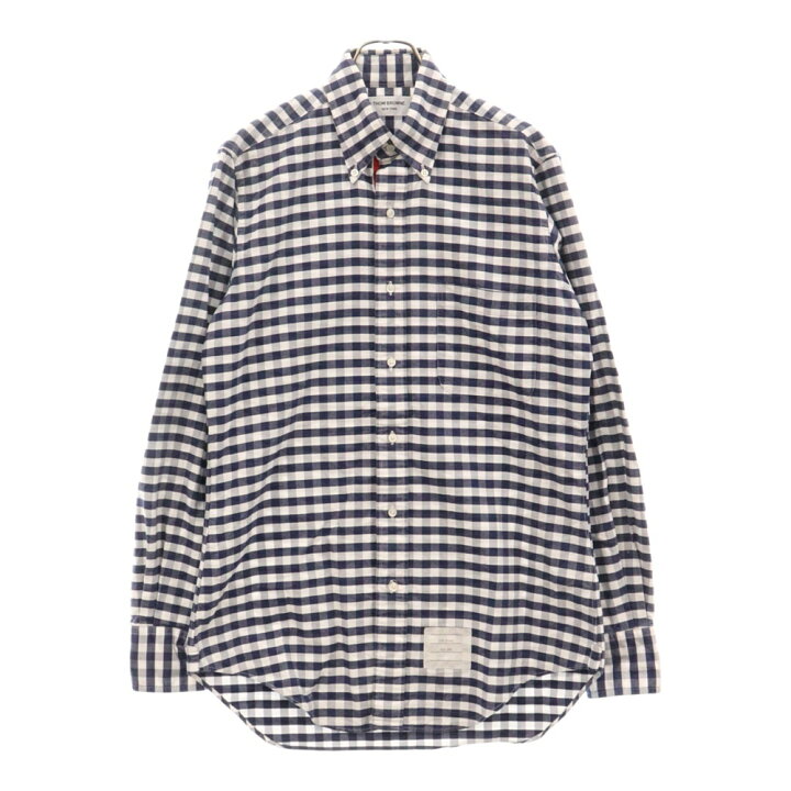 楽天市場】THOM BROWNE(トムブラウン) サイズ:2 長袖チェックシャツ 